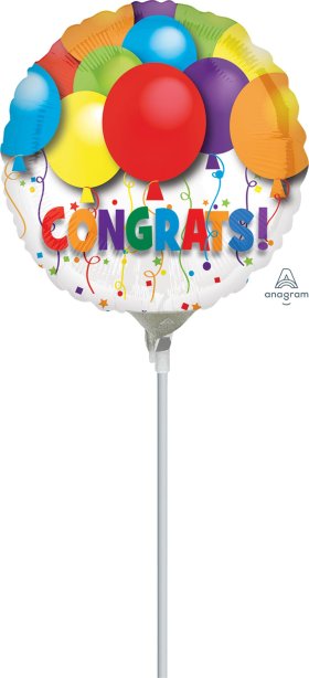 9:Bold Congratulations Balloons