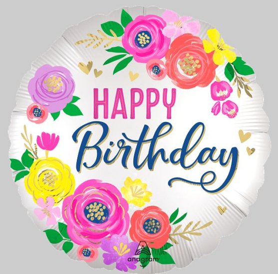 (image for) 18:Artful Floral Birthday