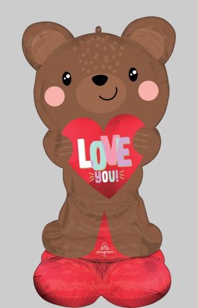 CI:Satin Brown Love Bear