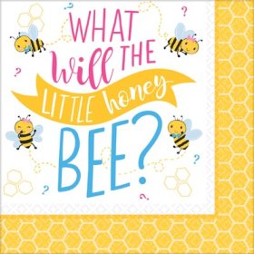 NA:What Will It Bee Napkins 33cm 16