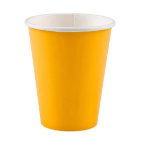 CU:Sunshine Yellow Paper Cups 8