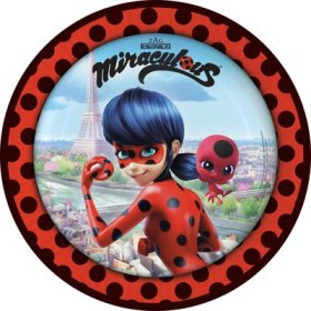 PL:Miraculous Paper Plates 23cm 8