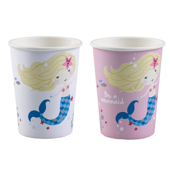 (image for) CU:Be a Mermaid Paper Cups 8