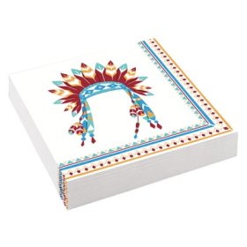 NA:Tepee & Tomahawk Napkins 33cm 20