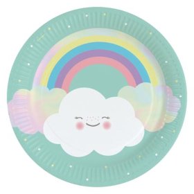 PL:Rainbow & Cloud Paper Plates 8