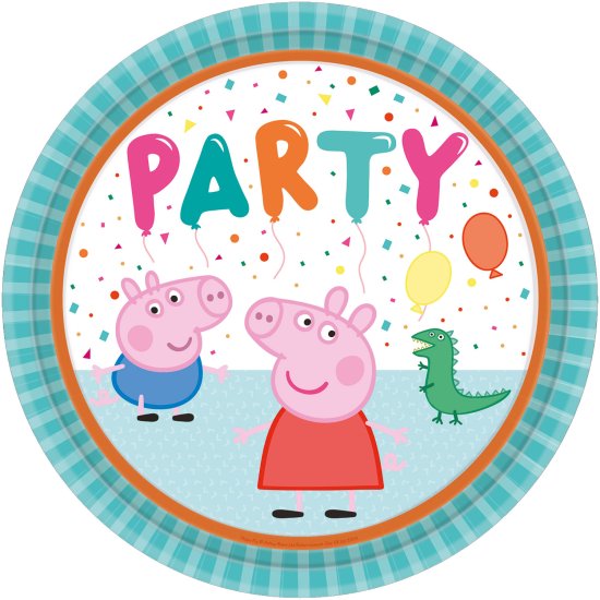 (image for) PL:Peppa Pig Plates 23cm 8