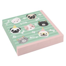 NA:Hello Pets Napkins 33cm 20