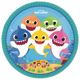 PL:Baby Shark Plates 23cm 8