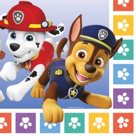 NA:Paw Patrol Napkins 33cm 16