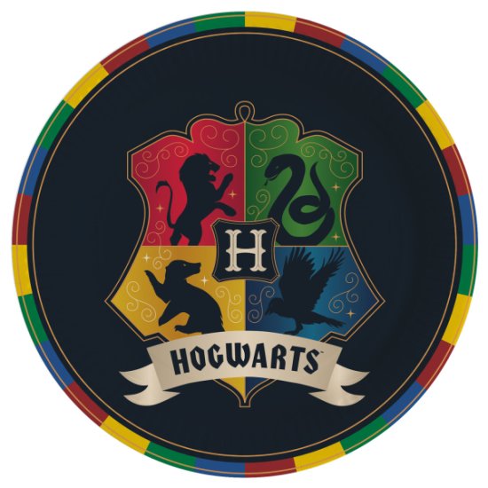 (image for) PL:Harry Potter Houses Plates 23cm 8