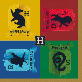 NA:Harry Potter House Napkins 33cm 16