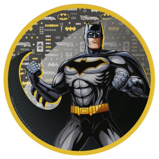 (image for) PL:Batman Paper Plates 8