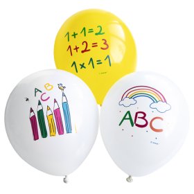 RET:School Start Latex Balloons 6