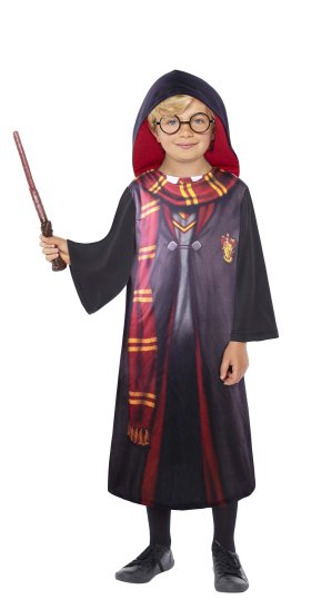 CO:Harry Potter Robe,Glasses & Wand 6-7Y