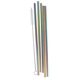 Reusable - Rainbow Straws 5