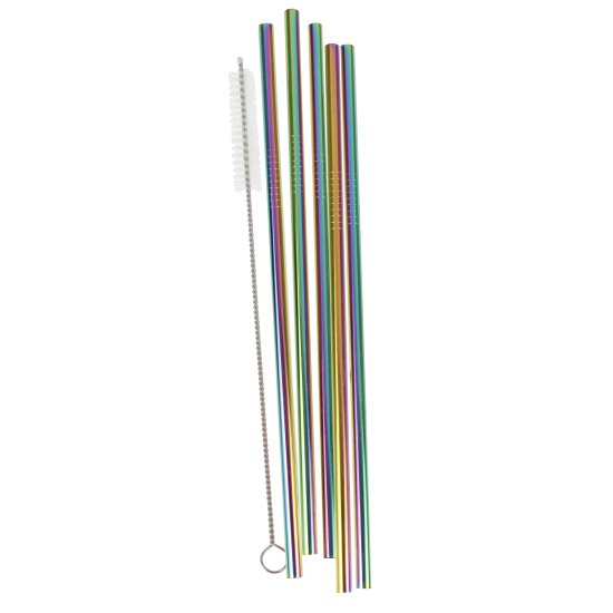 (image for) Reusable - Rainbow Straws 5