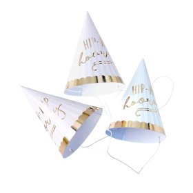 Fancy Dress - Pastel Paper Party Hats 6