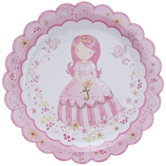 (image for) Princess Party Paper Plates