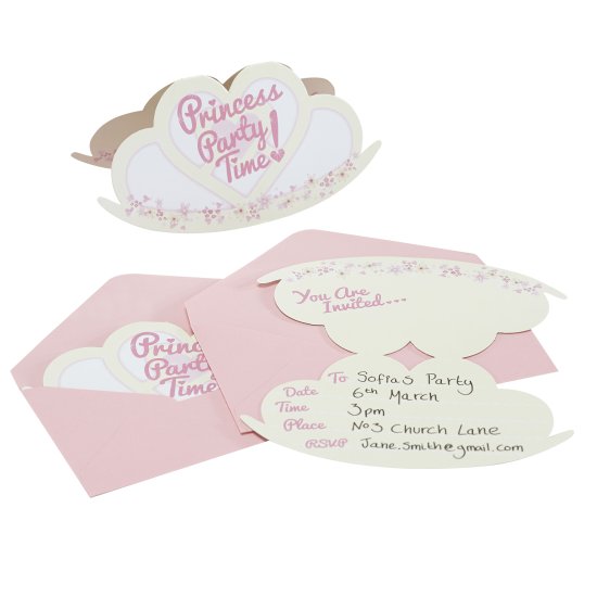 (image for) Princess Party Invitations