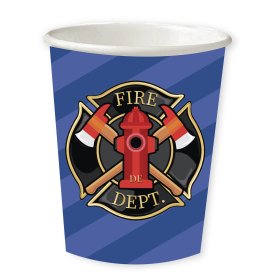 CU:Firefighter Paper Cups 8