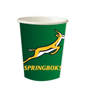 CU:Springboks Paper Cups 8