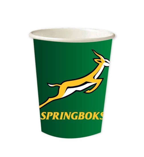 (image for) CU:Springboks Paper Cups 8