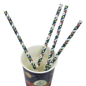 Space Adventure Paper Straws 25