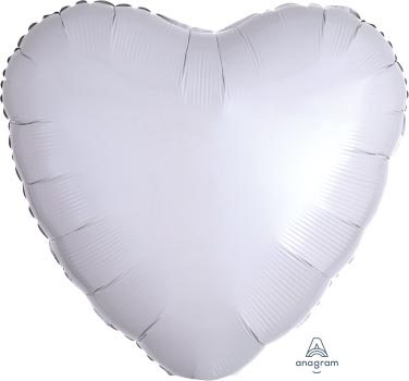 18:Opaque White Heart