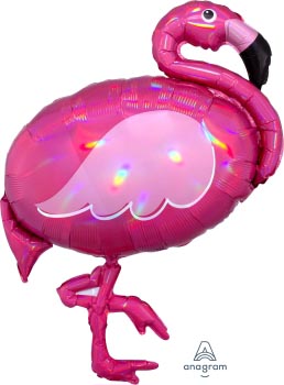 SS:Holo:Iridescent Pink Flamingo