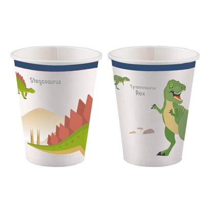 CU:Happy Dinosaur Paper Cups 8