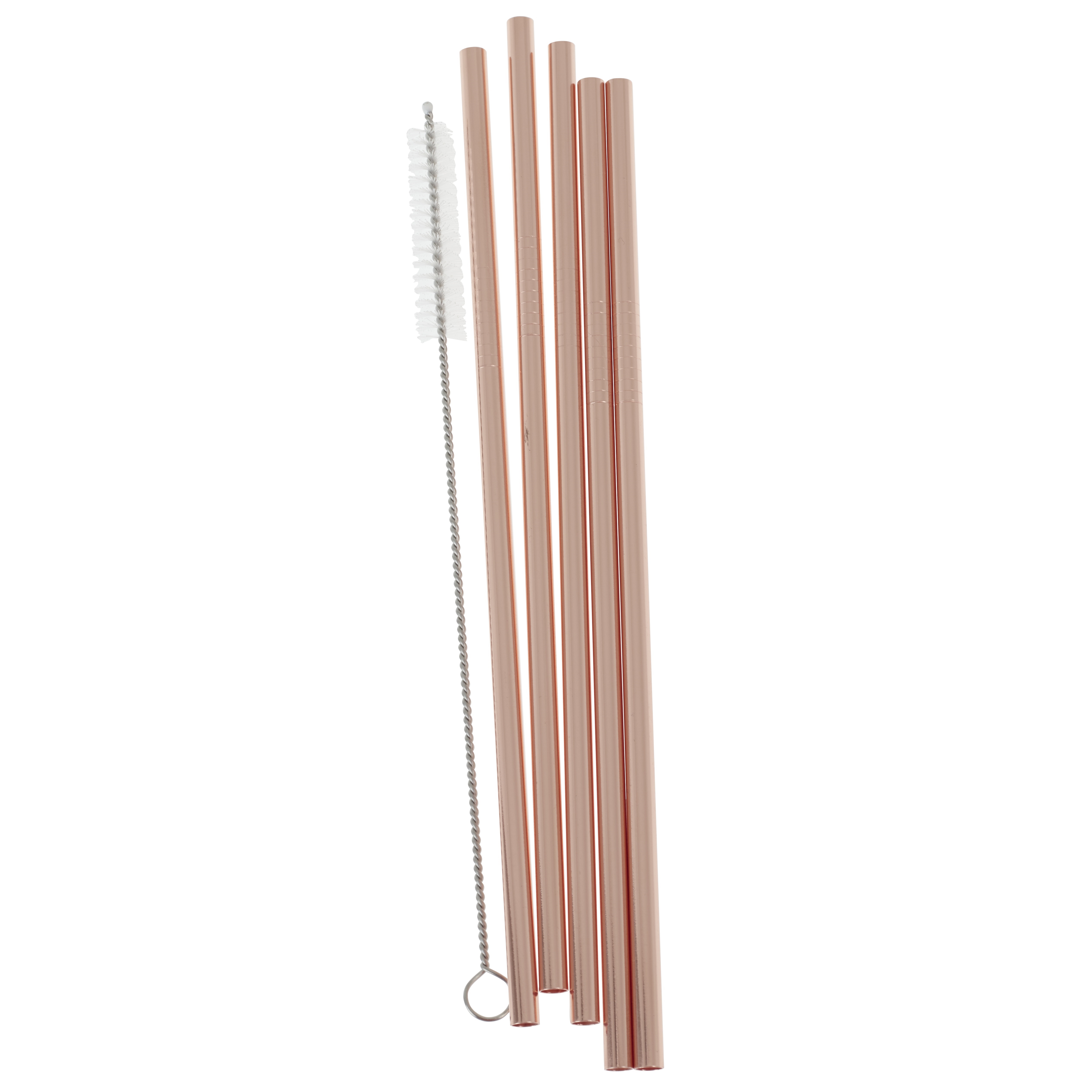 Reusable - Rose Gold Straws 5