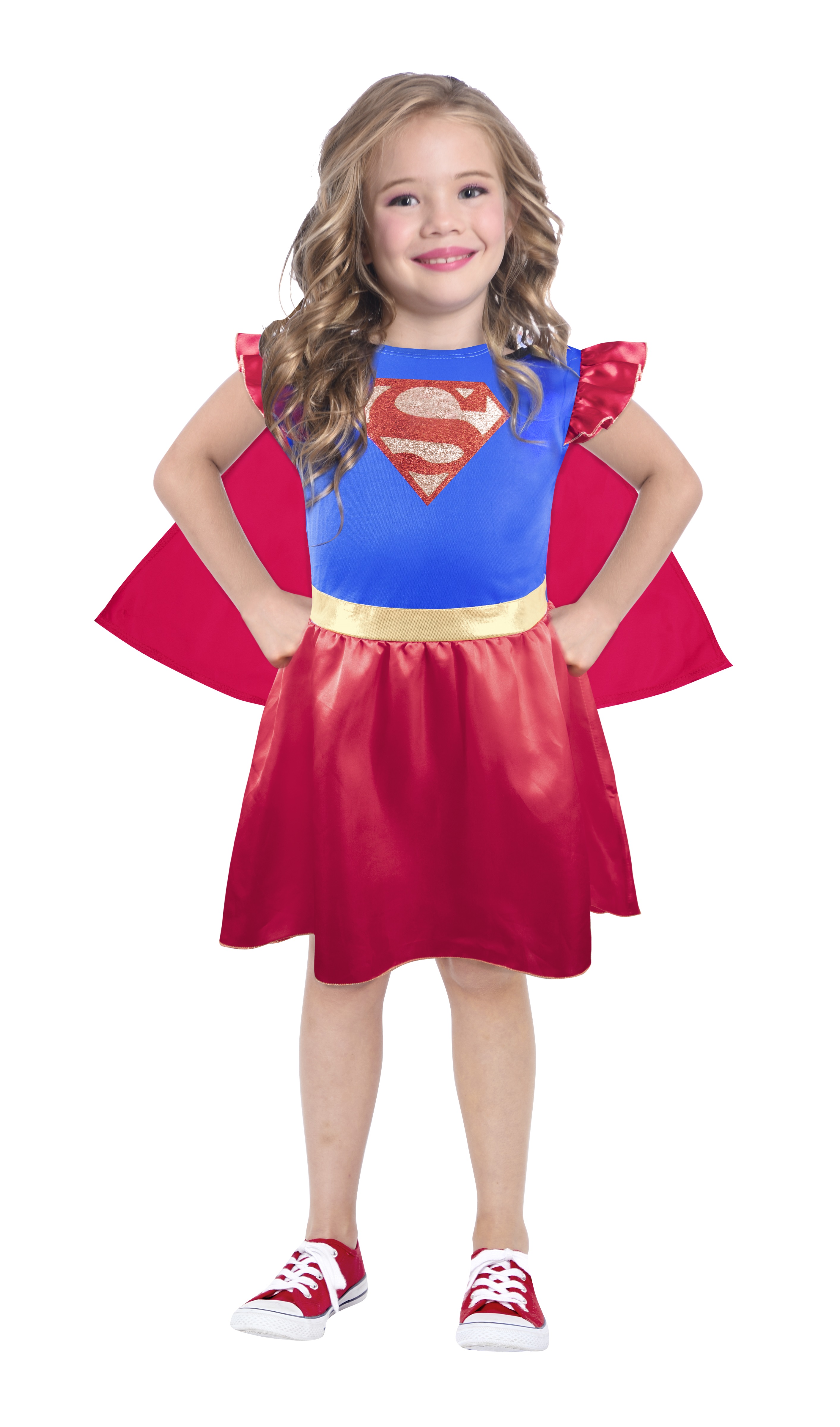 CO:Supergirl Dress 8-10 Years