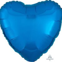 18:Metallic Blue Heart