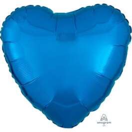 18:Metallic Blue Heart