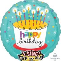 SATB:Striped Birthday Candles