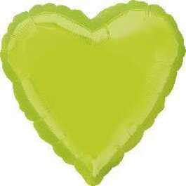 18:Kiwi Green Heart