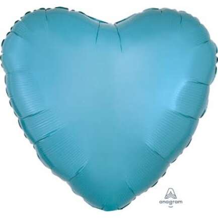 18:Caribbean Blue Heart