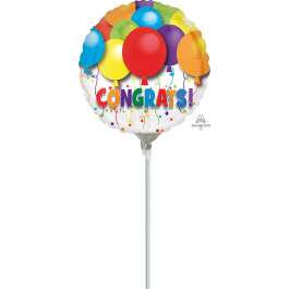 9:Bold Congratulations Balloons