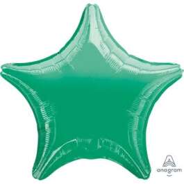 18:Metallic Green Star