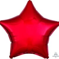 18:Metallic Red Star