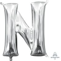 LET:Letter N Silver (Mini CI)