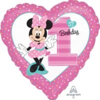 18:Minnie 1st Birthday Girl