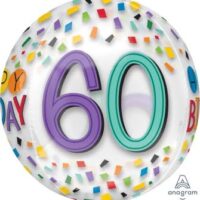 ORB:60th Birthday Rainbow Confetti