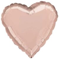 18:Rose Gold Heart