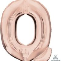 LET:Letter Rose Gold Q