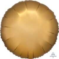 18:Satin Luxe Gold Sateen Circle