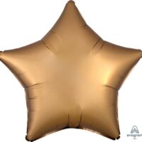 18:Satin Luxe Gold Sateen Star