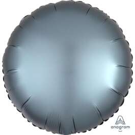 18:Satin Luxe Steel Blue Circle