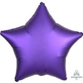 18:Satin Luxe Purple Royale Star