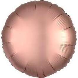 18:Satin Luxe Rose Copper Circle